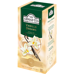 2589 Чай Ванильные грезы с ароматом ванили, р/п  с ярлыком 25х1,8г в фольге